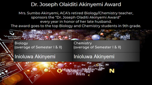 Dr+Joseph+Oladiti+Akinyemi+Award