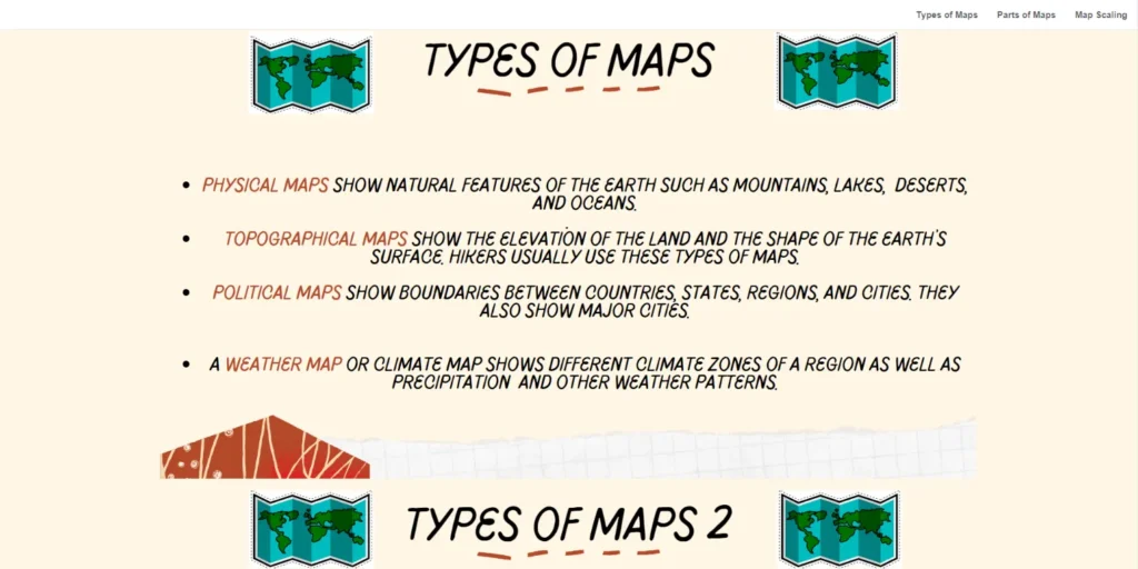 6th Grade Map Skills Website Design (Canva For Education) (03)