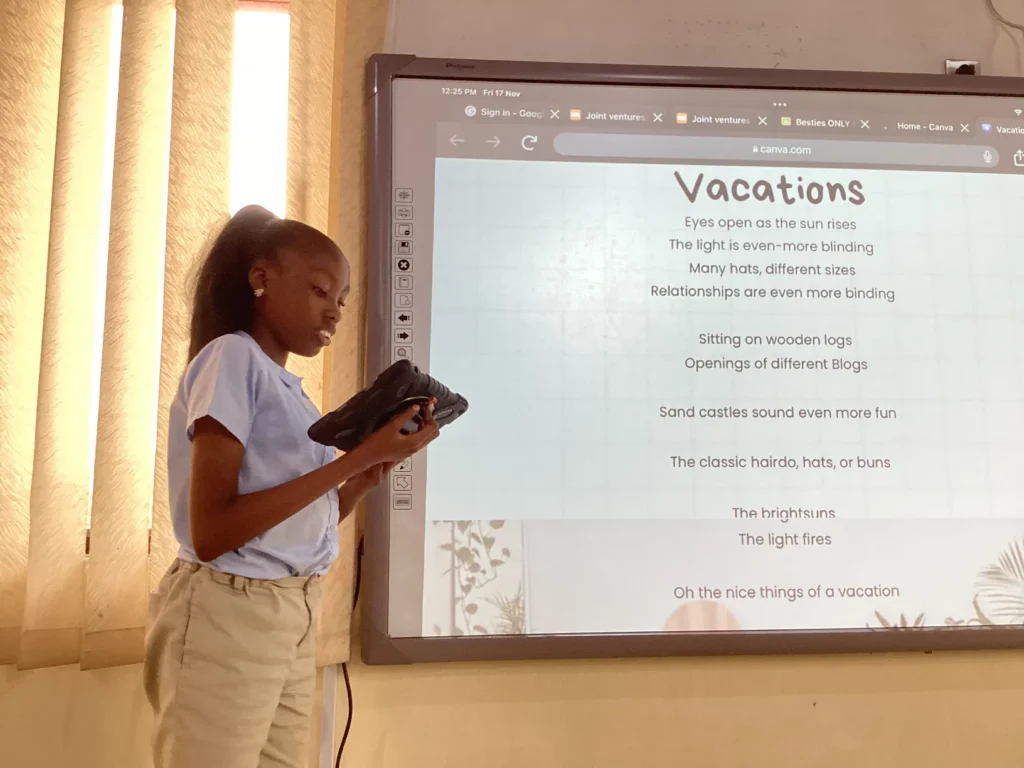 6th Grade Personal Poetry Presentation (6)