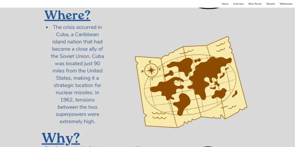 8th Grade Cuban Missile Crisis Website Design (Canva For Education) (04)