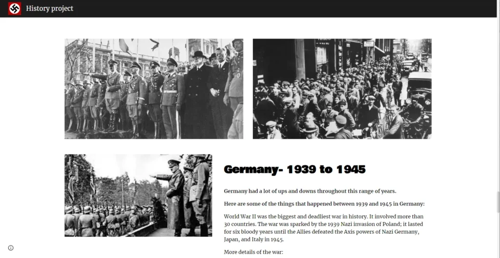 7th Grade History Project – WWII Germany (9)