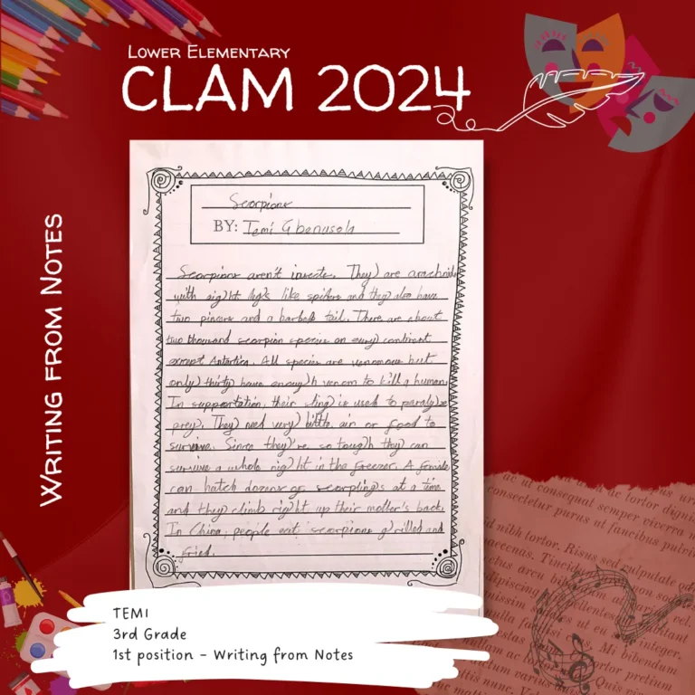 Lower Elementary CLAM Writing Awards Feature (11)