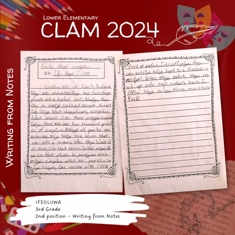 Lower Elementary CLAM Writing Awards Feature (12)
