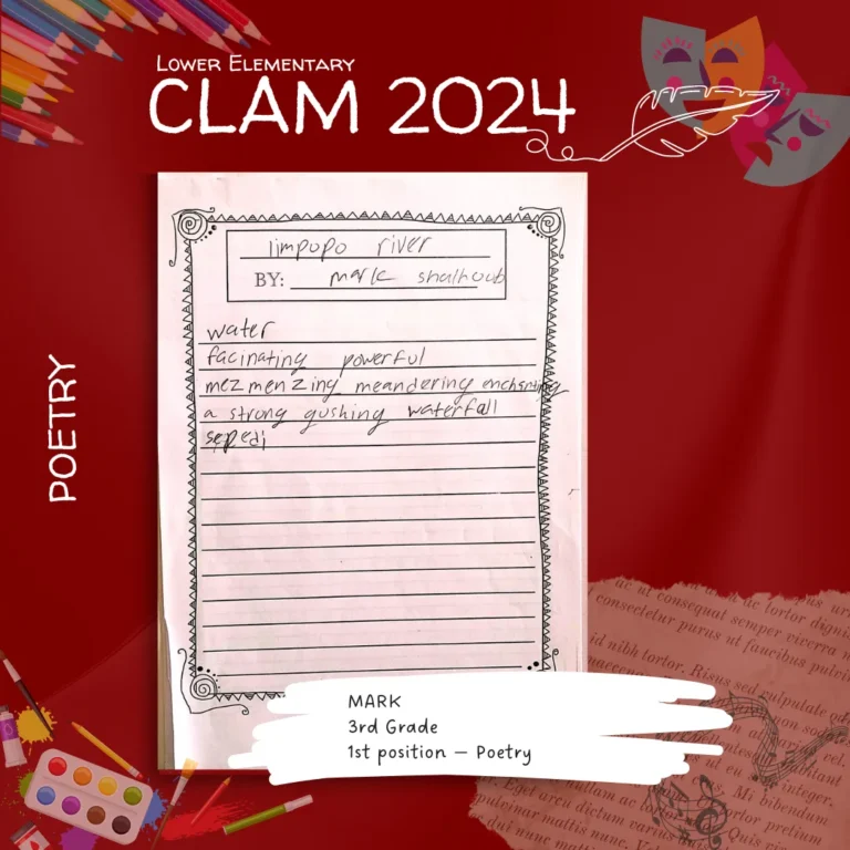 Lower Elementary CLAM Writing Awards Feature (3)